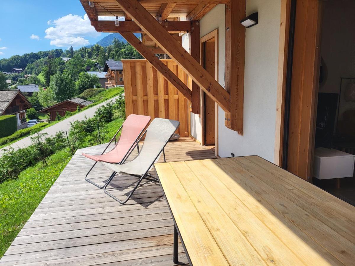 Le Criou - 3 Bedroom Apartment 5 Minutes Walk To The Village Centre Samoens Exterior photo