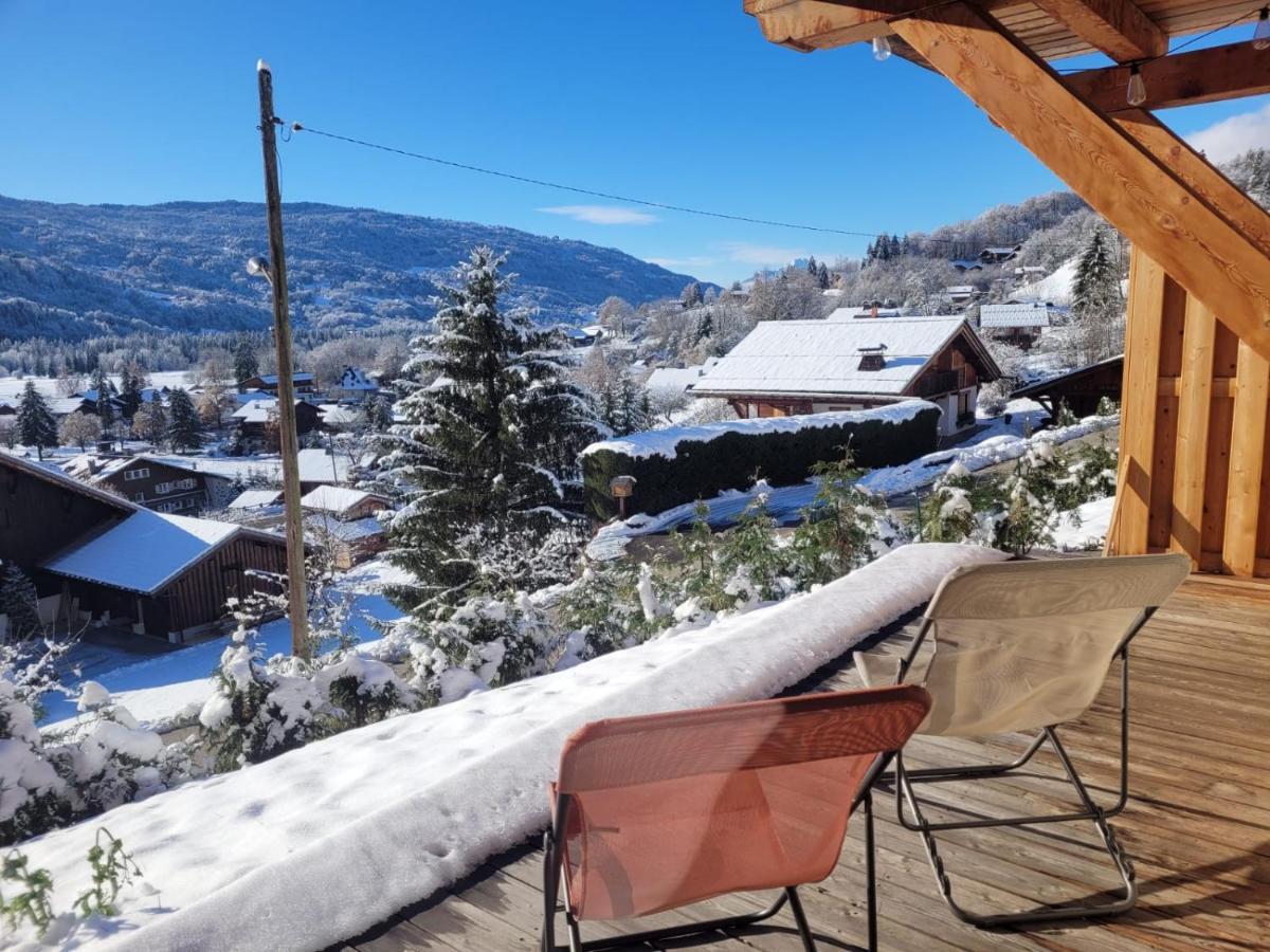 Le Criou - 3 Bedroom Apartment 5 Minutes Walk To The Village Centre Samoens Exterior photo